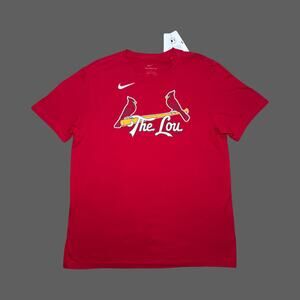 Nike MLB 'The Lou' St. Louis Cardinals Paul Goldschmidt #46 Red Tee Size L NWT